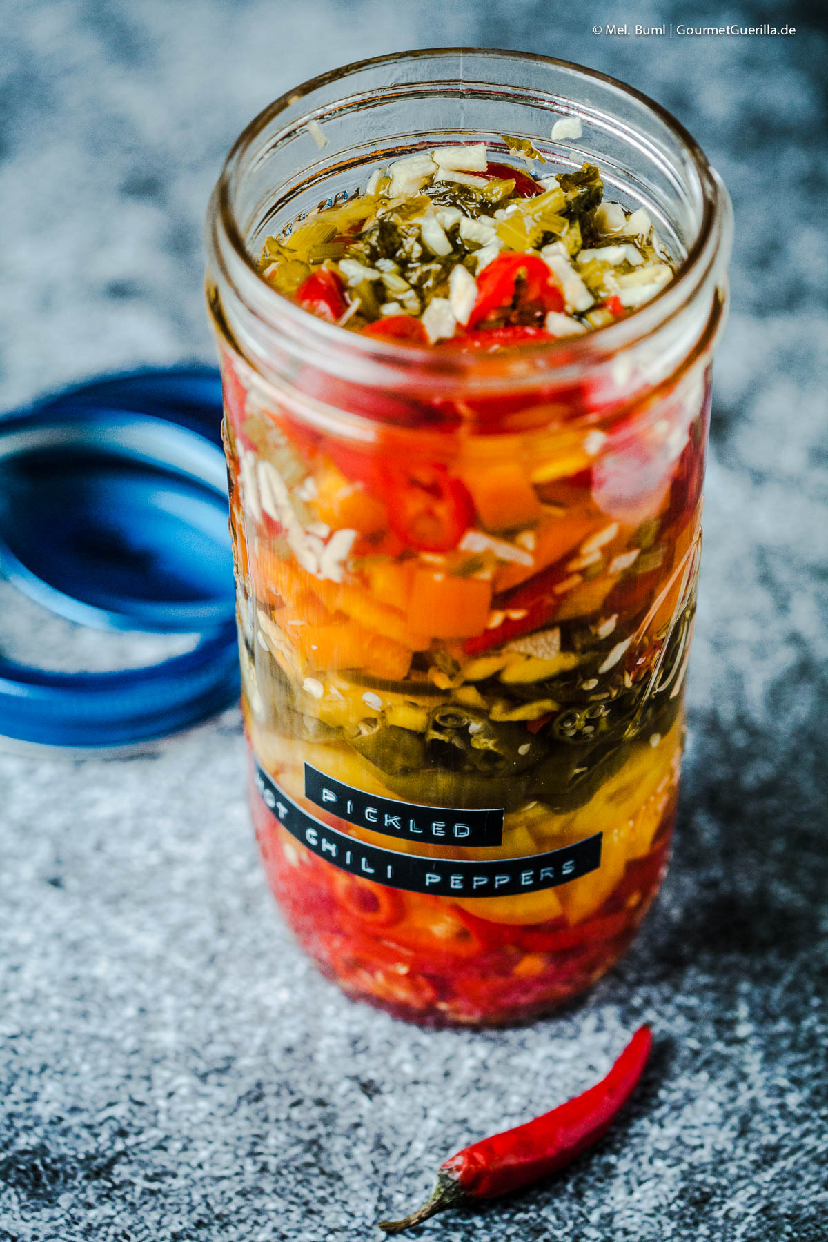  Pickled Hot Chili Peppers - Pickled Hot Peppers And Hot Peppers | DE 